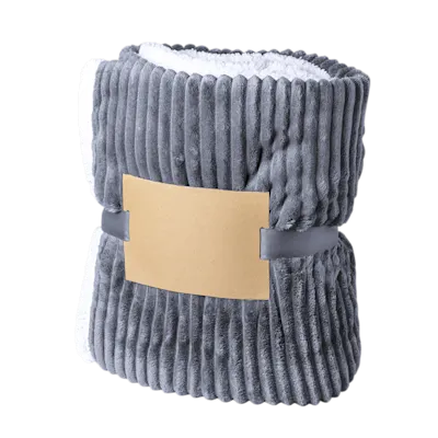 Coperta in Pile Coral Sherpa di Lusso