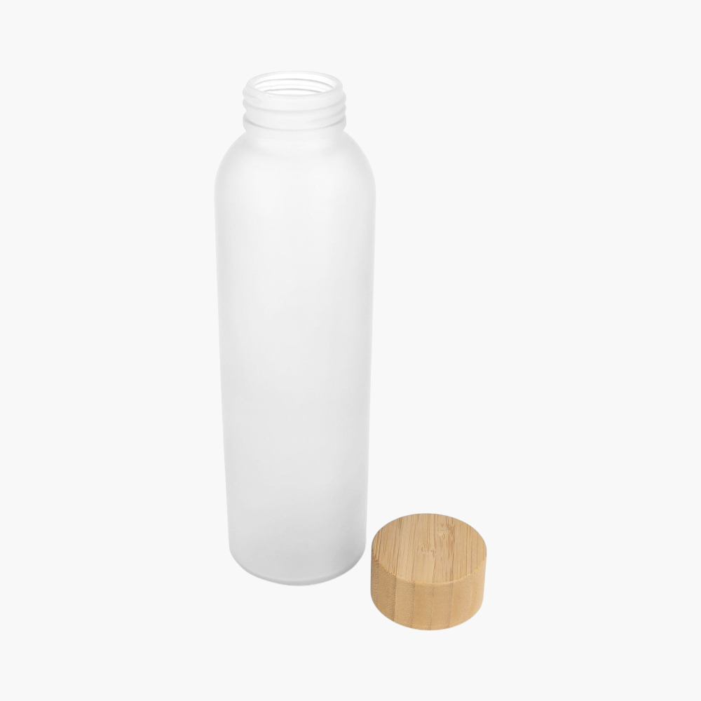 PDP - glassbottlewithcorklid500ml square #F8F8F8 background