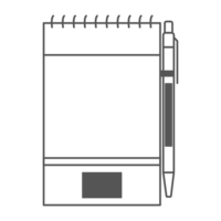 30 x 20 mm - sur le bloc-notes | 50 x 6 mm - sur le stylo