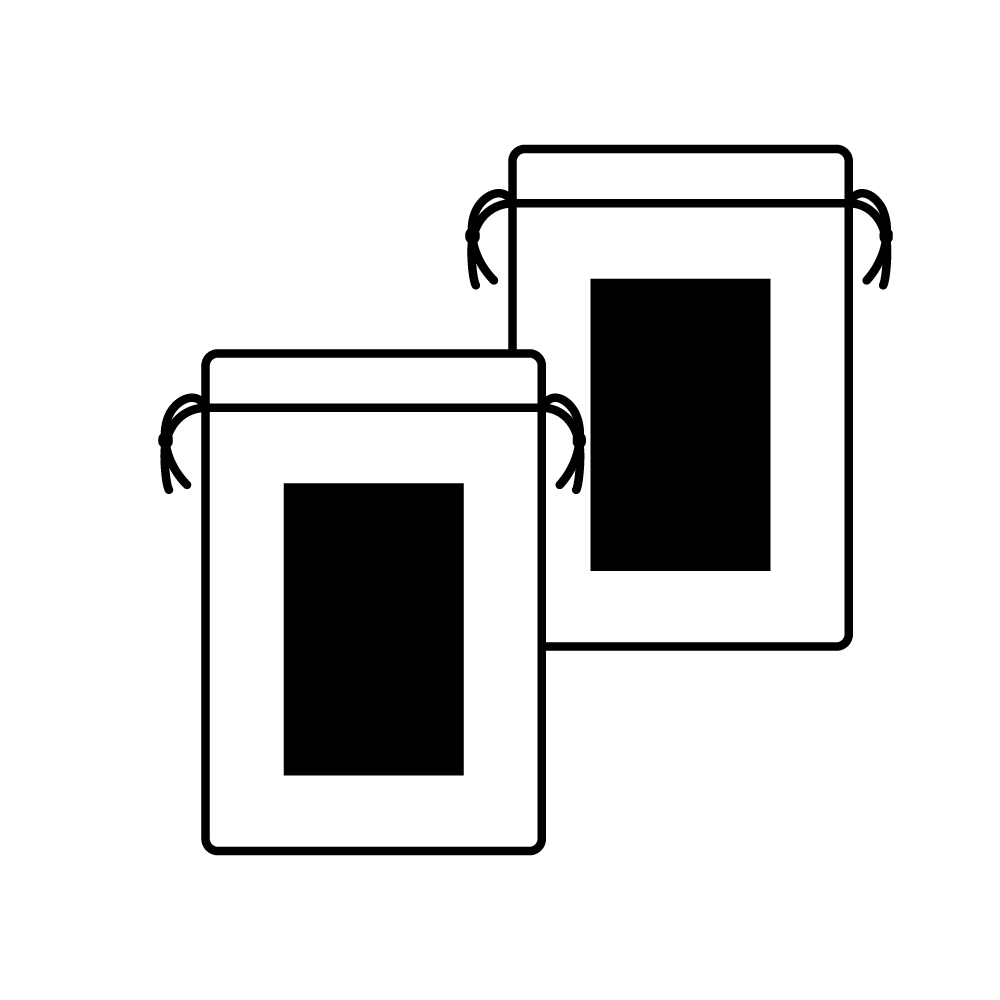 Dubbelzijdig - 80 x 130 mm