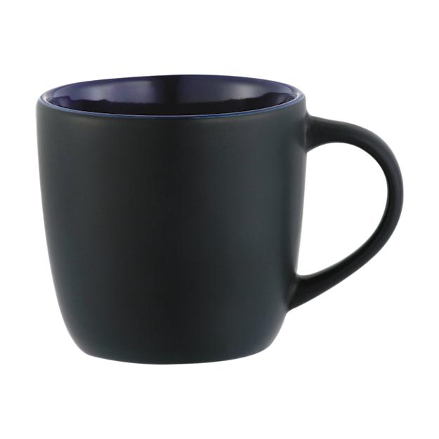 ICON - rivieraelectric11ozceramicmug black_w_blue_lining