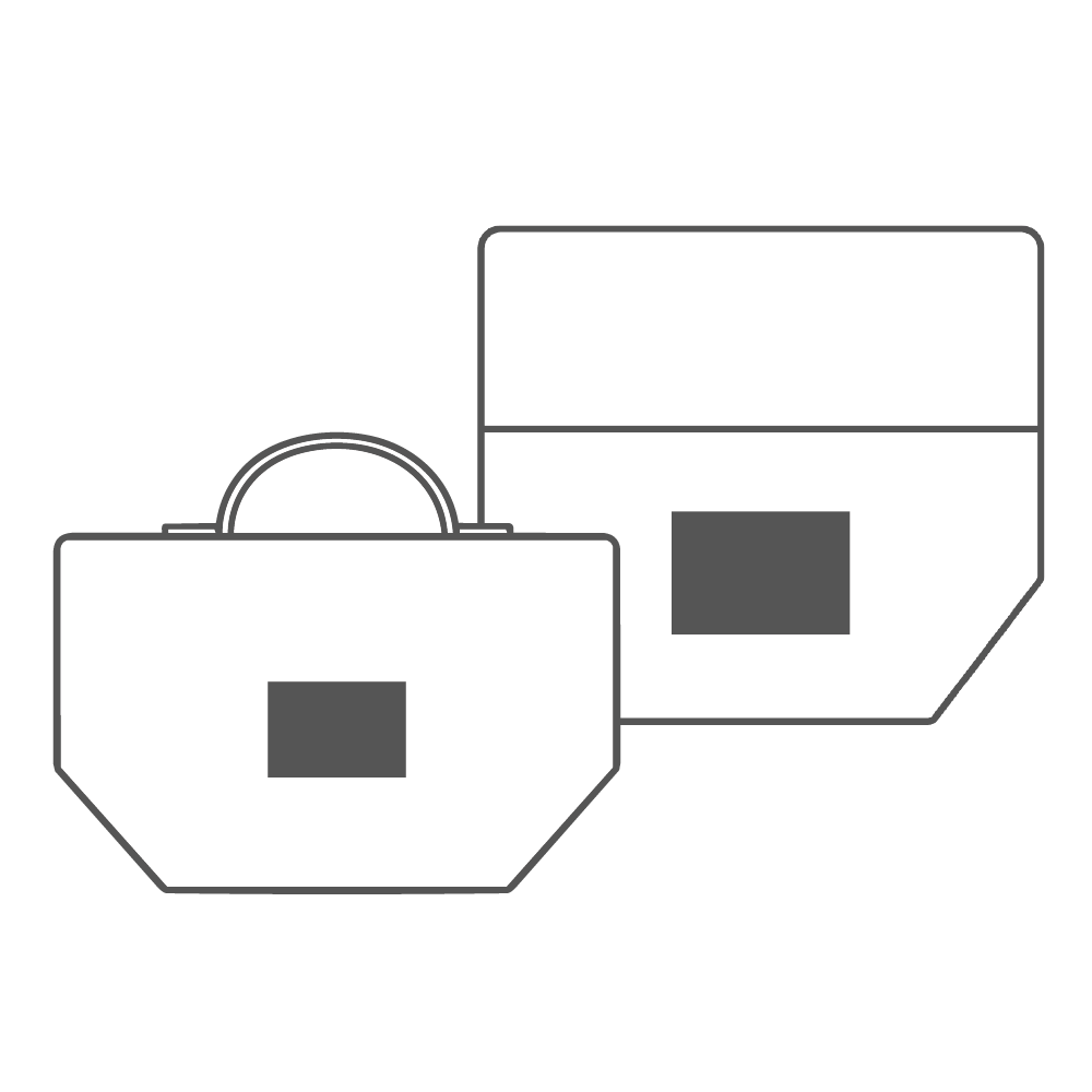 130 x 90 mm - Voorkant | 100 x 70 mm - Achterkant