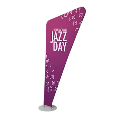 Zipper-Banner Dreieck