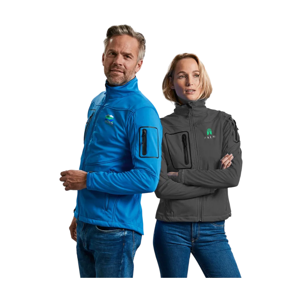 Russell premium softshell sports jacket PDP full colour