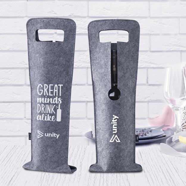 felt wine bag pdp print area