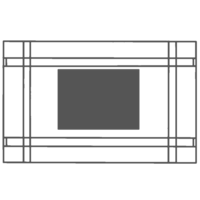 270 x 200 mm - Broderie