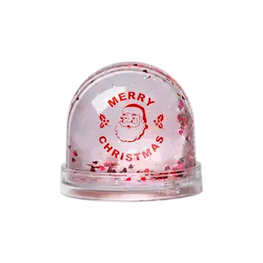 Personalisierte Herzen Schneekugel