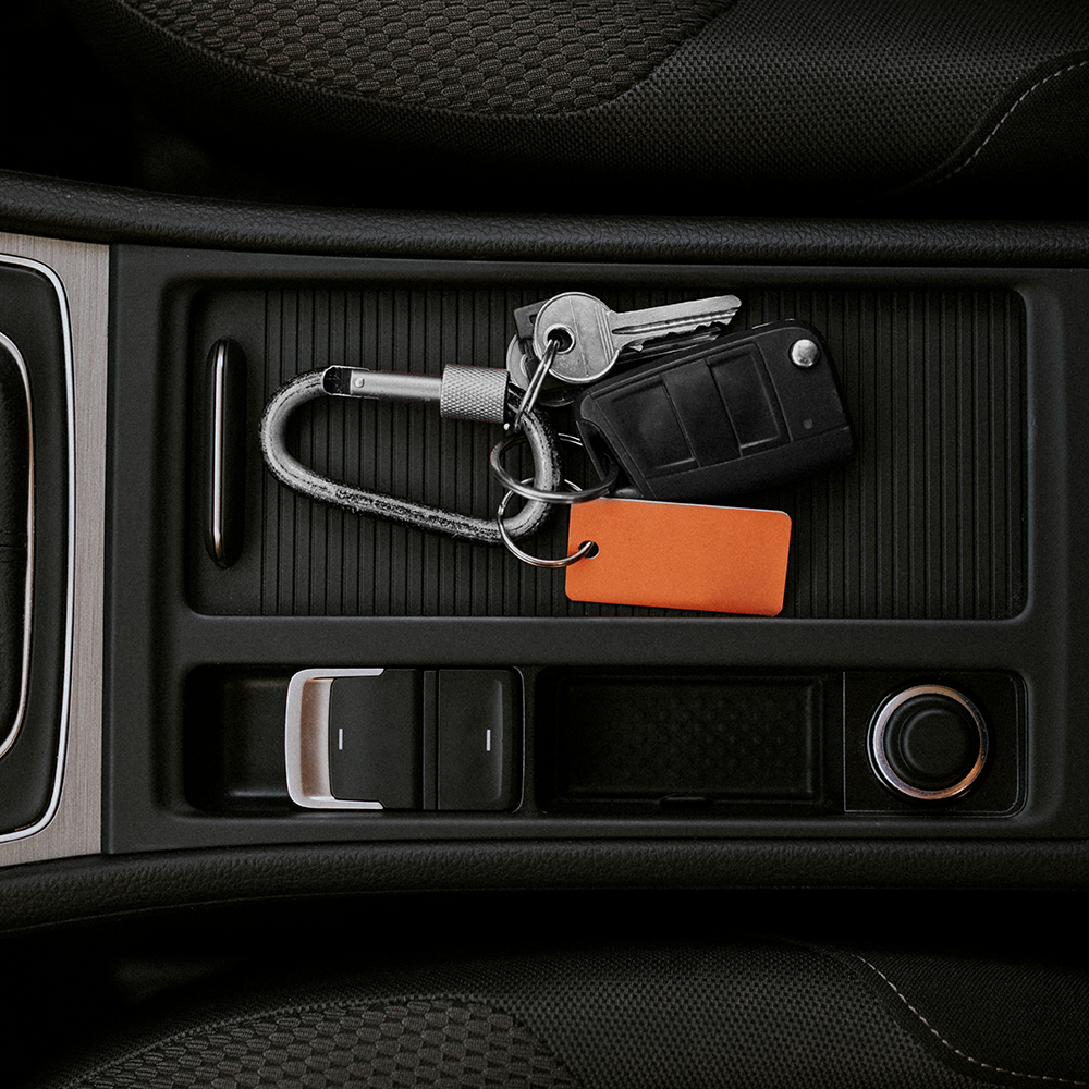 6. Timor RCS recycled aluminium carabiner keychain Photo