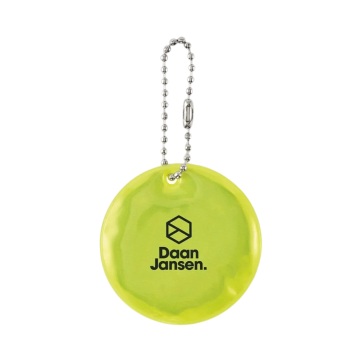 Round Reflective Keyring main image