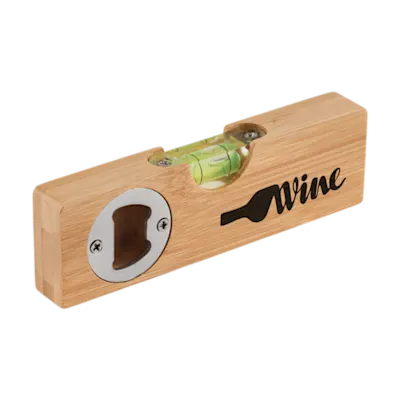 Bamboo Spiren Livella e Apribottiglie