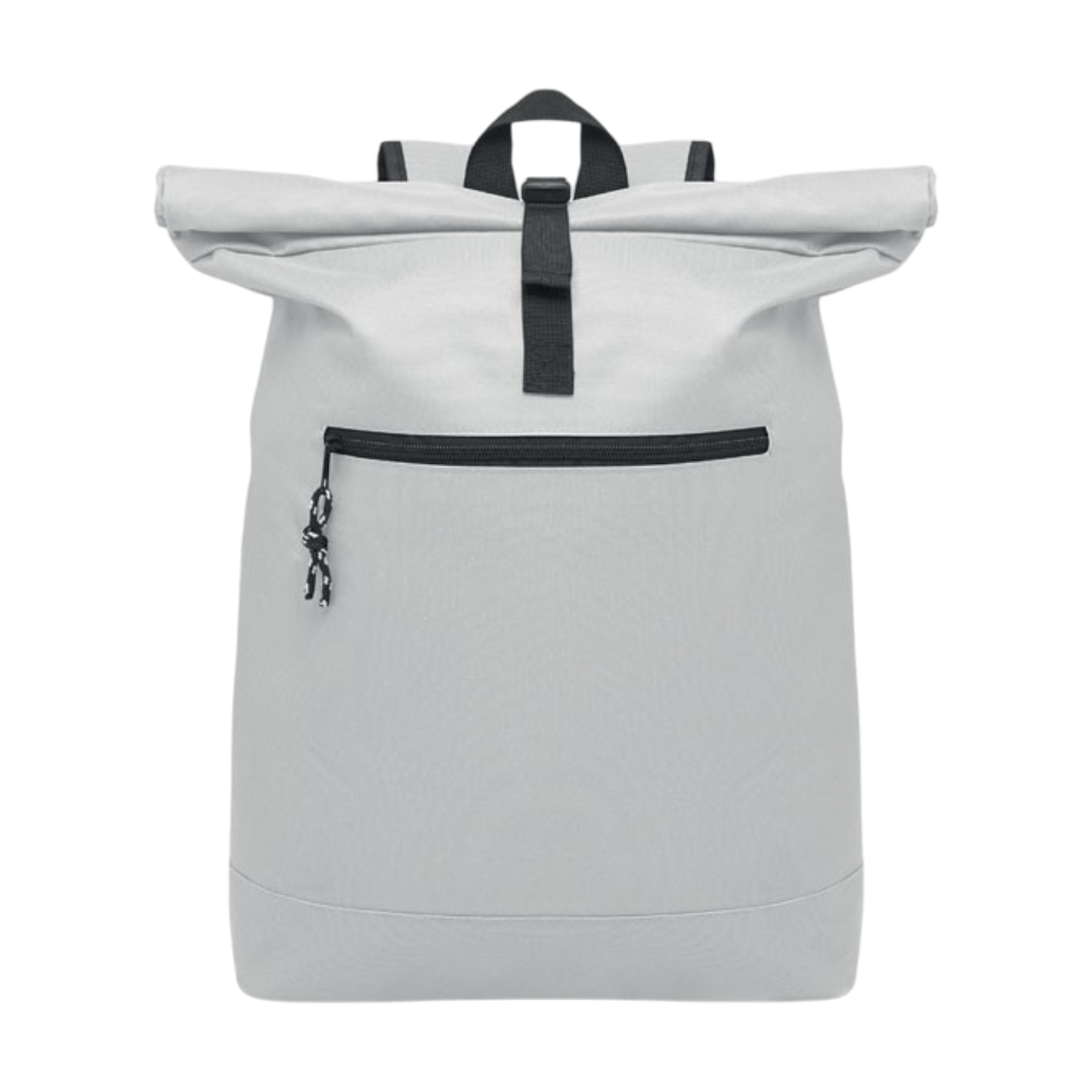ICON - irea600dpolyesterrolltopbackpack white