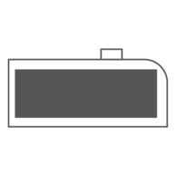 155 x 50 mm - Front
