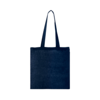 Carolina 100 gsm cotton tote bag 7L navy