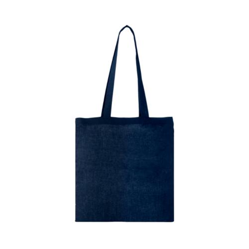 Carolina 100 gsm cotton tote bag 7L navy