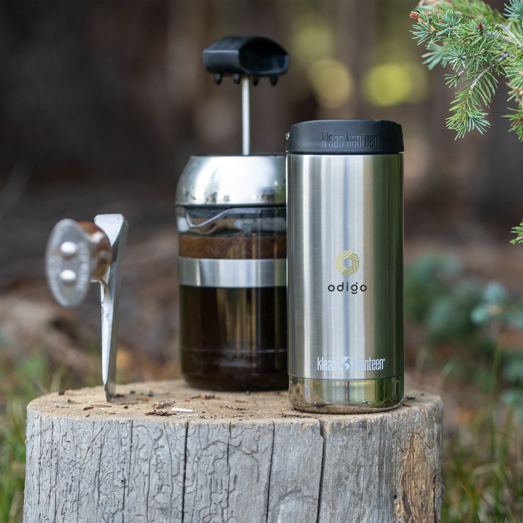 kleankanteenrecycledinsulatedmug355ml setting 4