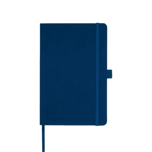 Honua A5 recycled paper notebook with recycled PET cover navy