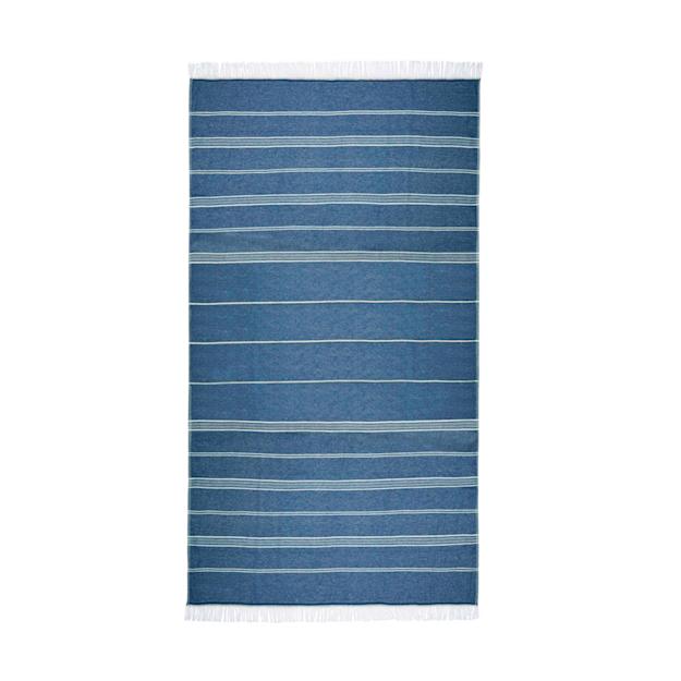 92. T1-RHAM RECYCLED HAMAM TOWEL Navy