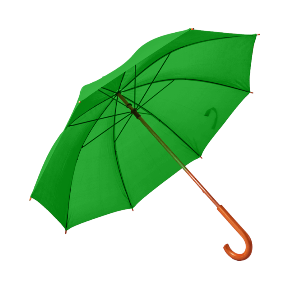 umbrellacurvedwoodp190t middle green