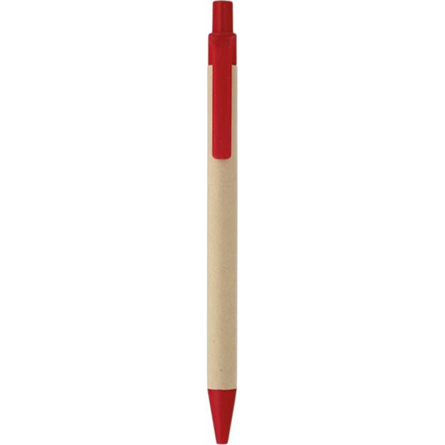 ICON - cartoonpapercornplaballpen red