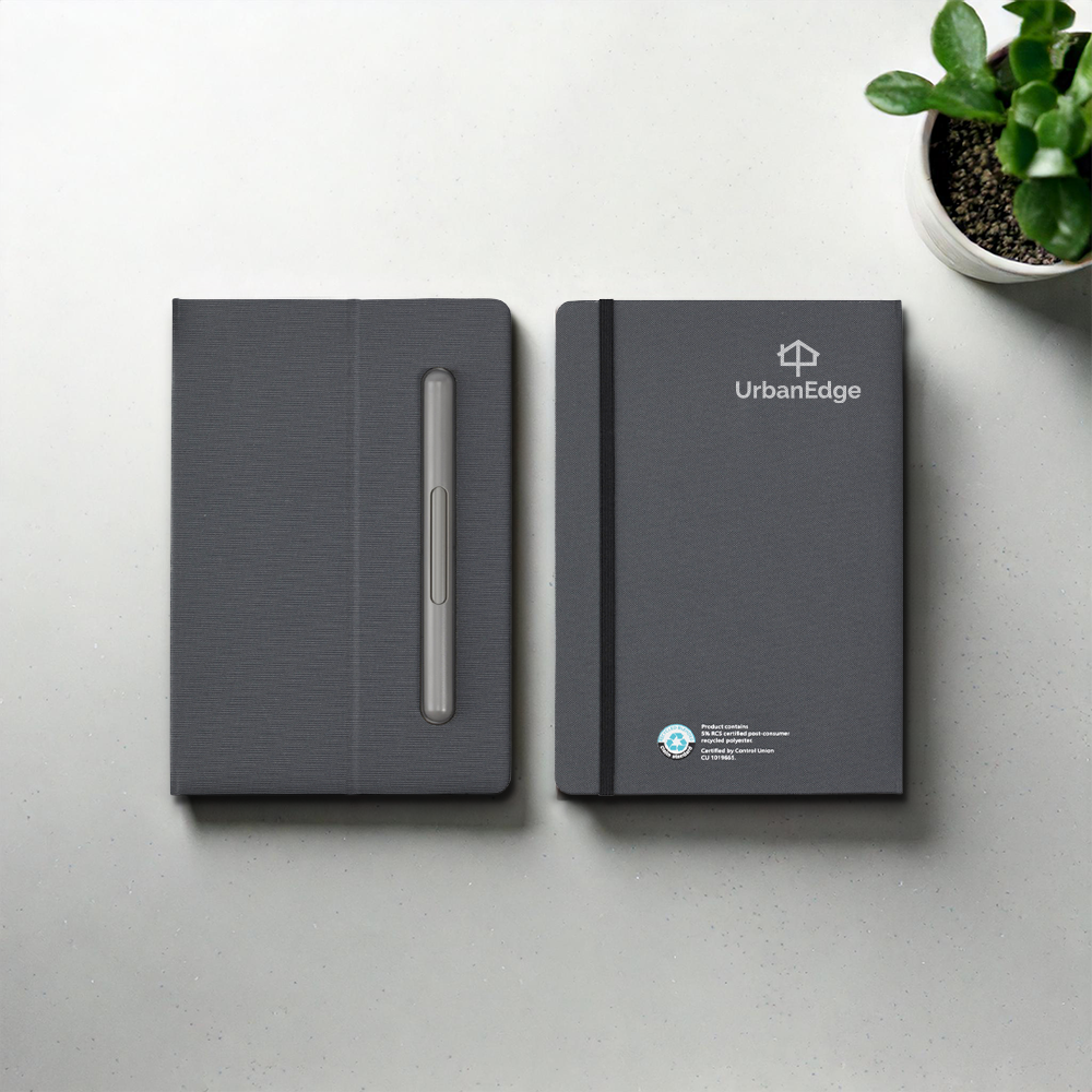 skriboballpointpenandnotebookset setting