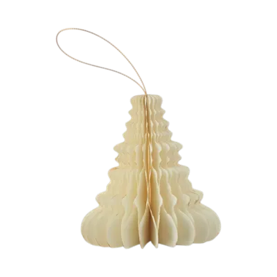 Recycled Paper Christmas Tree Hanger