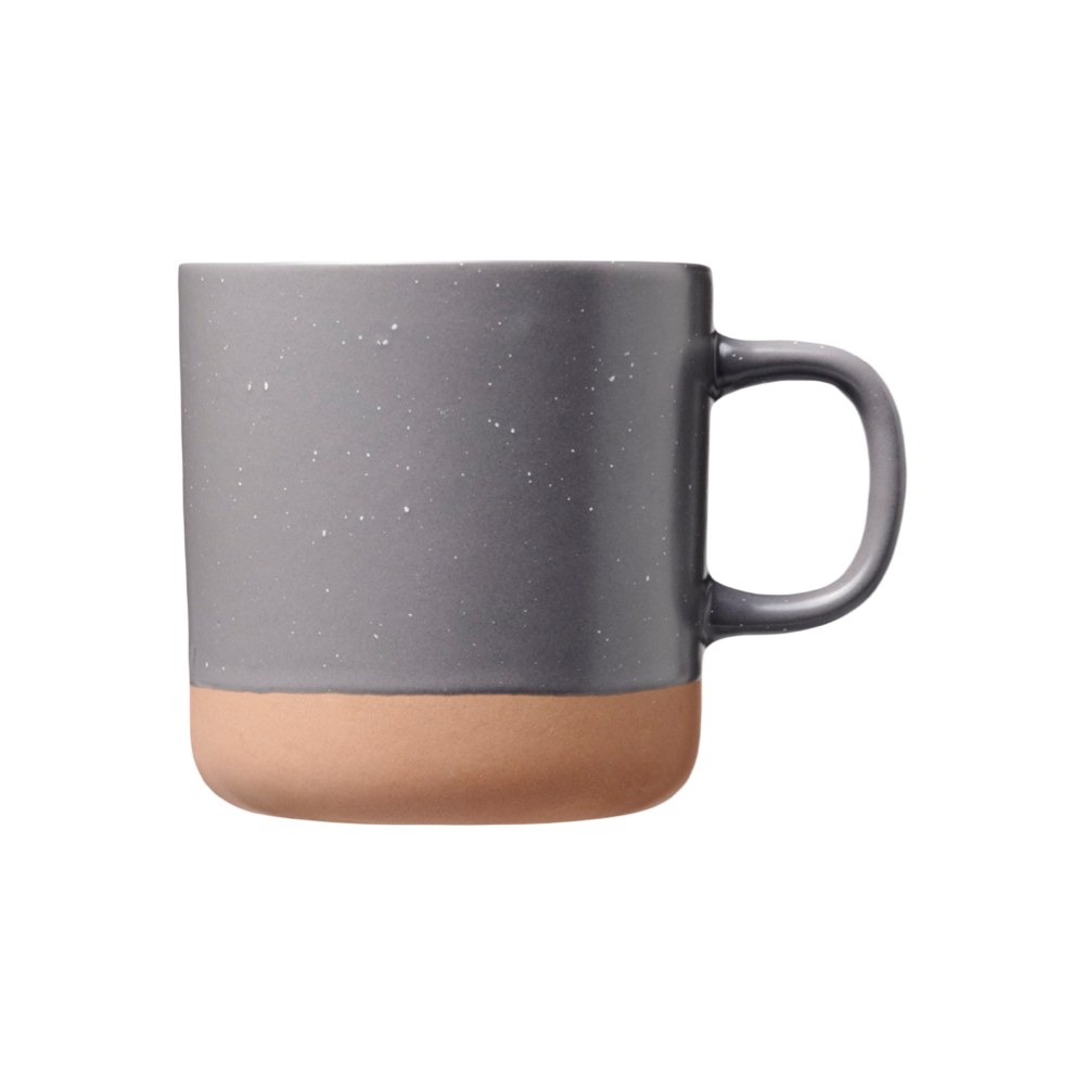 Pascal 360 ml ceramic mug colour icon grey