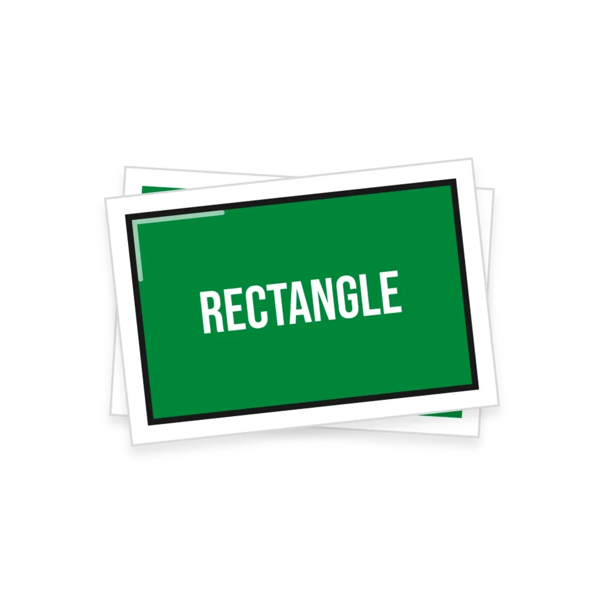 Rectangle Stickers main image