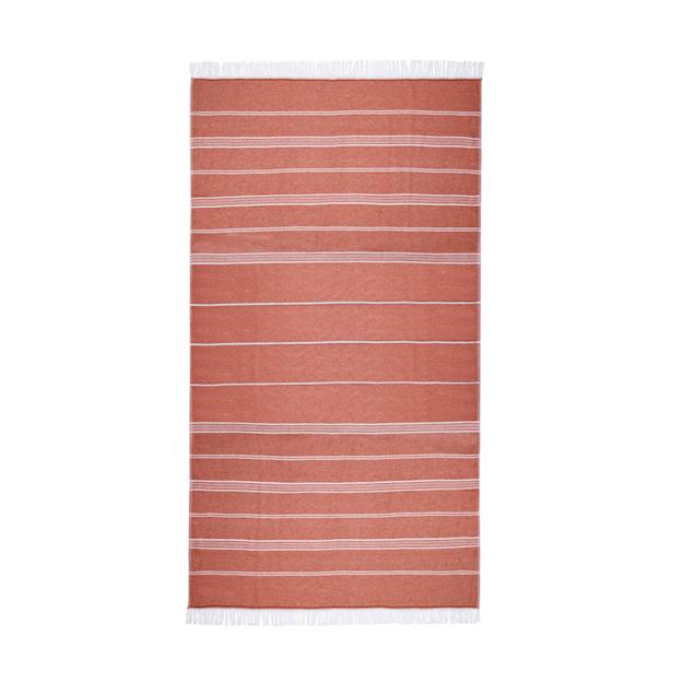 92. T1-RHAM RECYCLED HAMAM TOWEL Orange