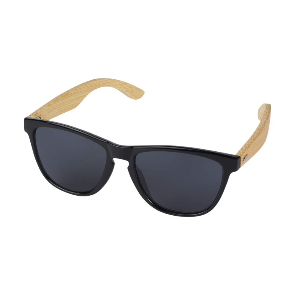Lunettes de soleil en plastique recyclé et bambou Sun Ray
