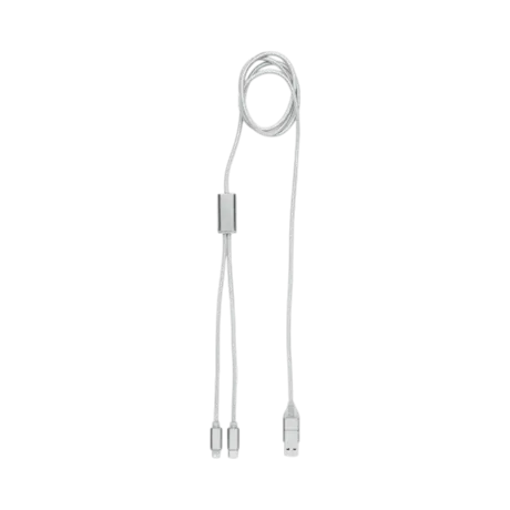 Aluminium CABLONG 2-in-1 Charging Cable