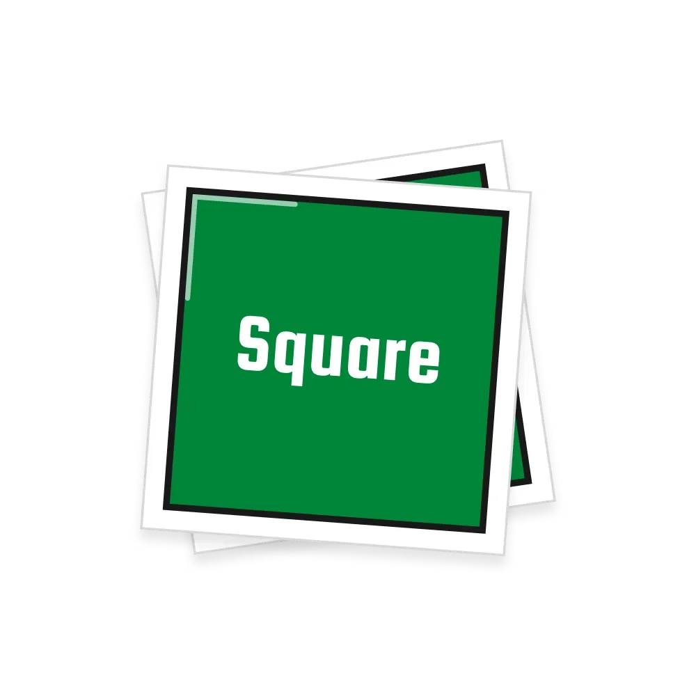 sticker square 1x