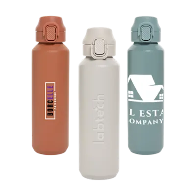 Via RCS Re-Steel Lockable Sport Bottle 600 ml
