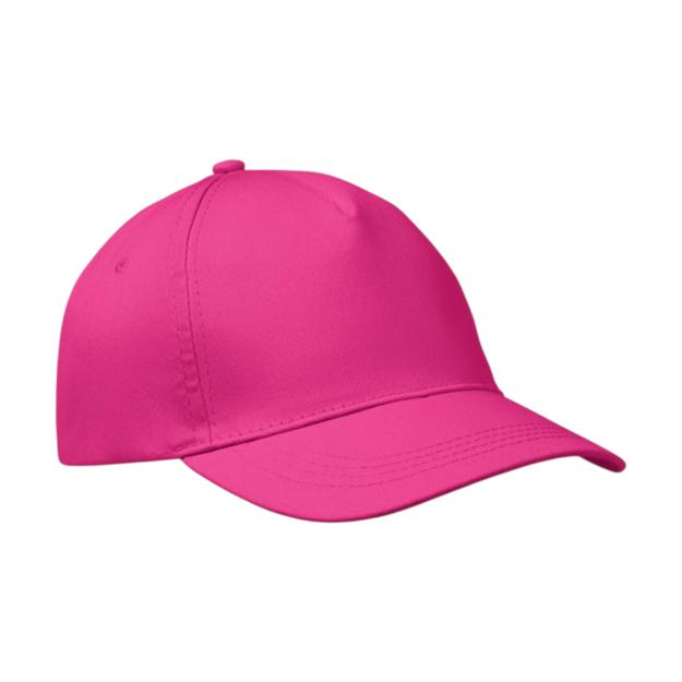 ICON - buzz5panelbaseballcap fuchsia