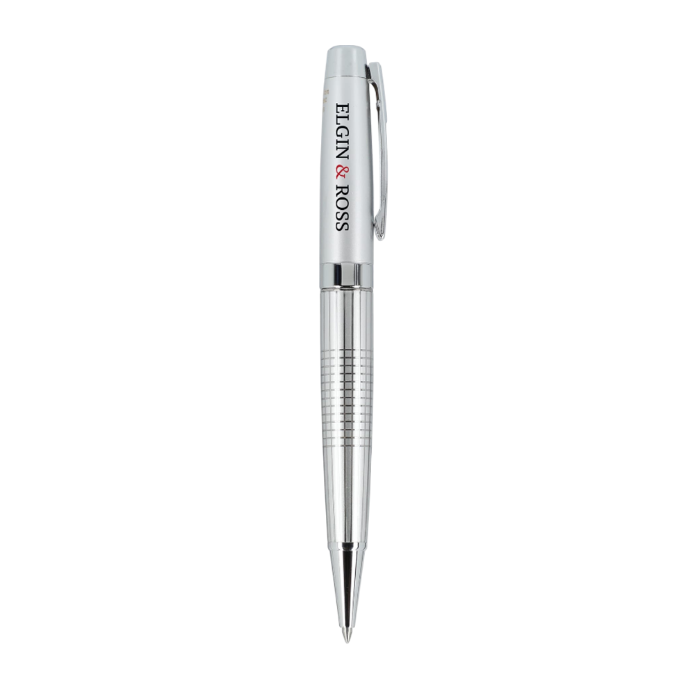 Newton Recycled Brass Gel Ballpoint Pen