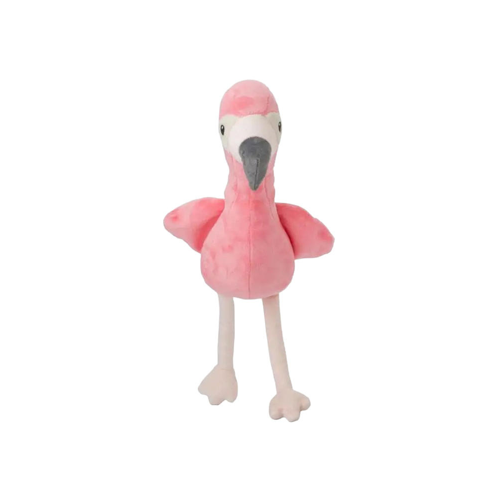 Custom Plush Flamingo - hanging view