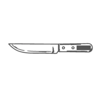40 x 15 mm - On the Knife