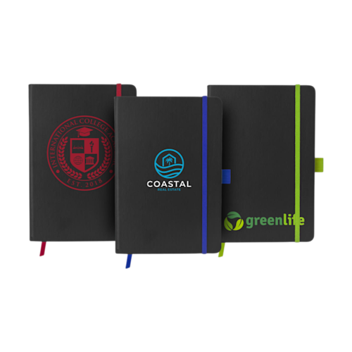 Colour-edge A5 hard cover notebook PLP SQ