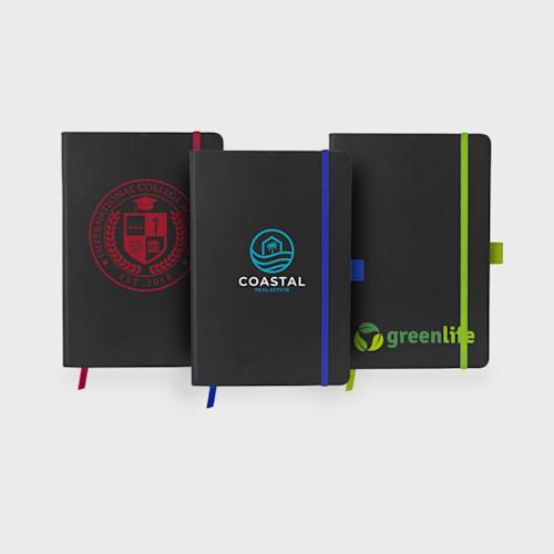 Colour-edge A5 hard cover notebook PLP SQ