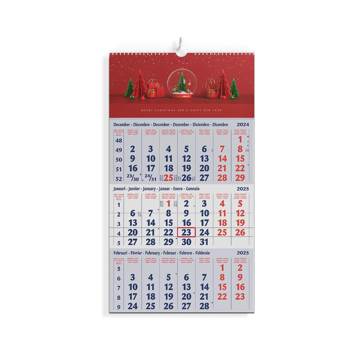 3 Months Calendars Memo main image