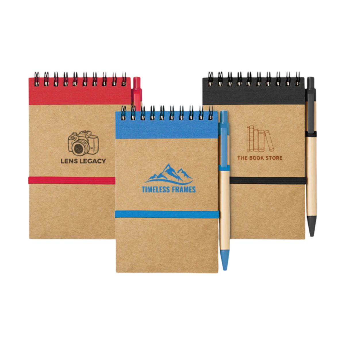 Sonora A6 Recycled Notepad with Pen main image