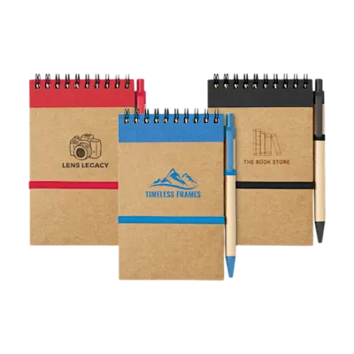 Block-notes SONORA A6 Riciclato con Penna