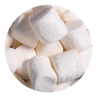 bigglassjar15literfilledwithcandy marshmallows