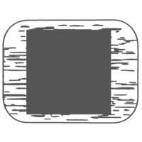 120x120 mm - Centre du couvercle