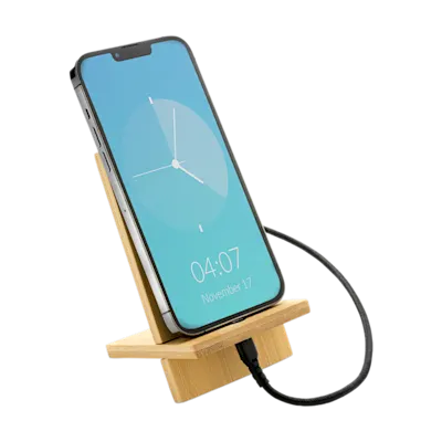 Supporto per Telefono in Bambù in Scatola Kraft