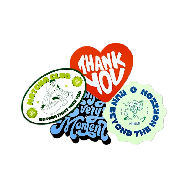 Custom Size and Shape Stickers