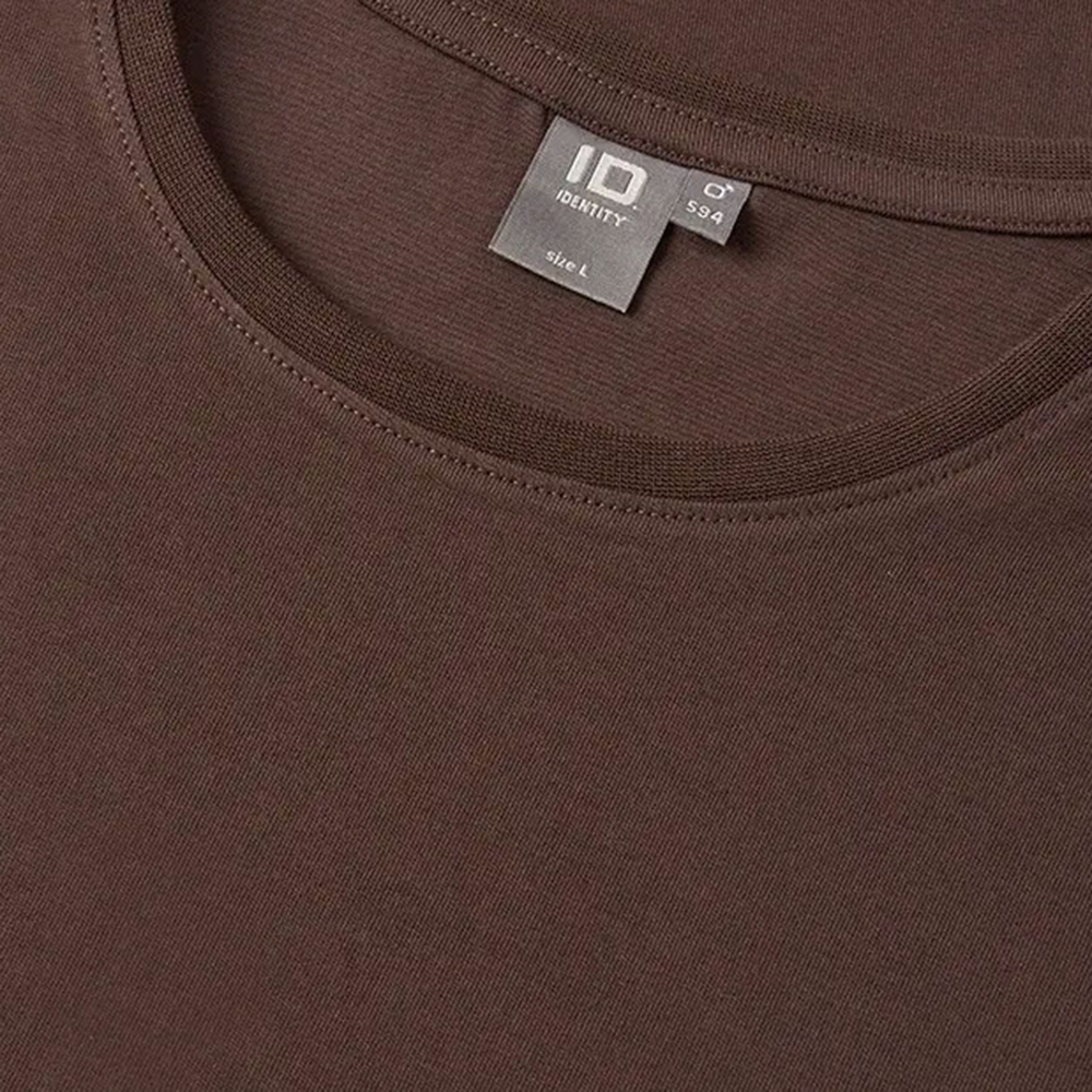 Stretch T-Shirt Comfort - neck label macro