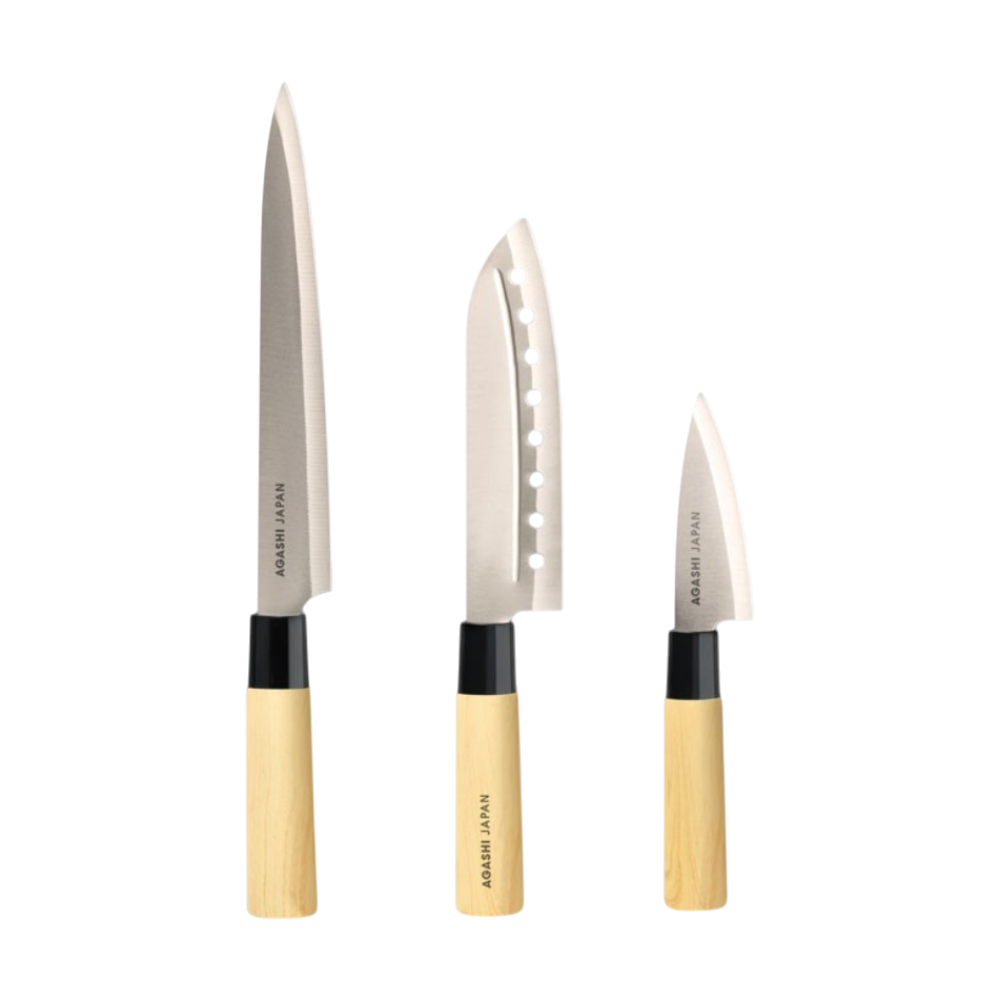Juego de cuchillos estilo japonés TAKI