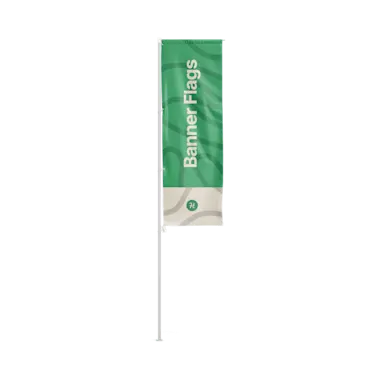 Rectangle Beach Flag