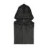 ICON - pvcraincoatwithhood black