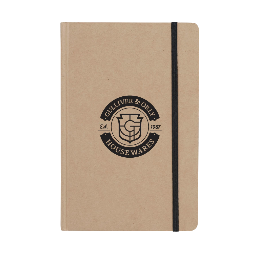 Recycled Cardboard Notebook 5.5x8.5